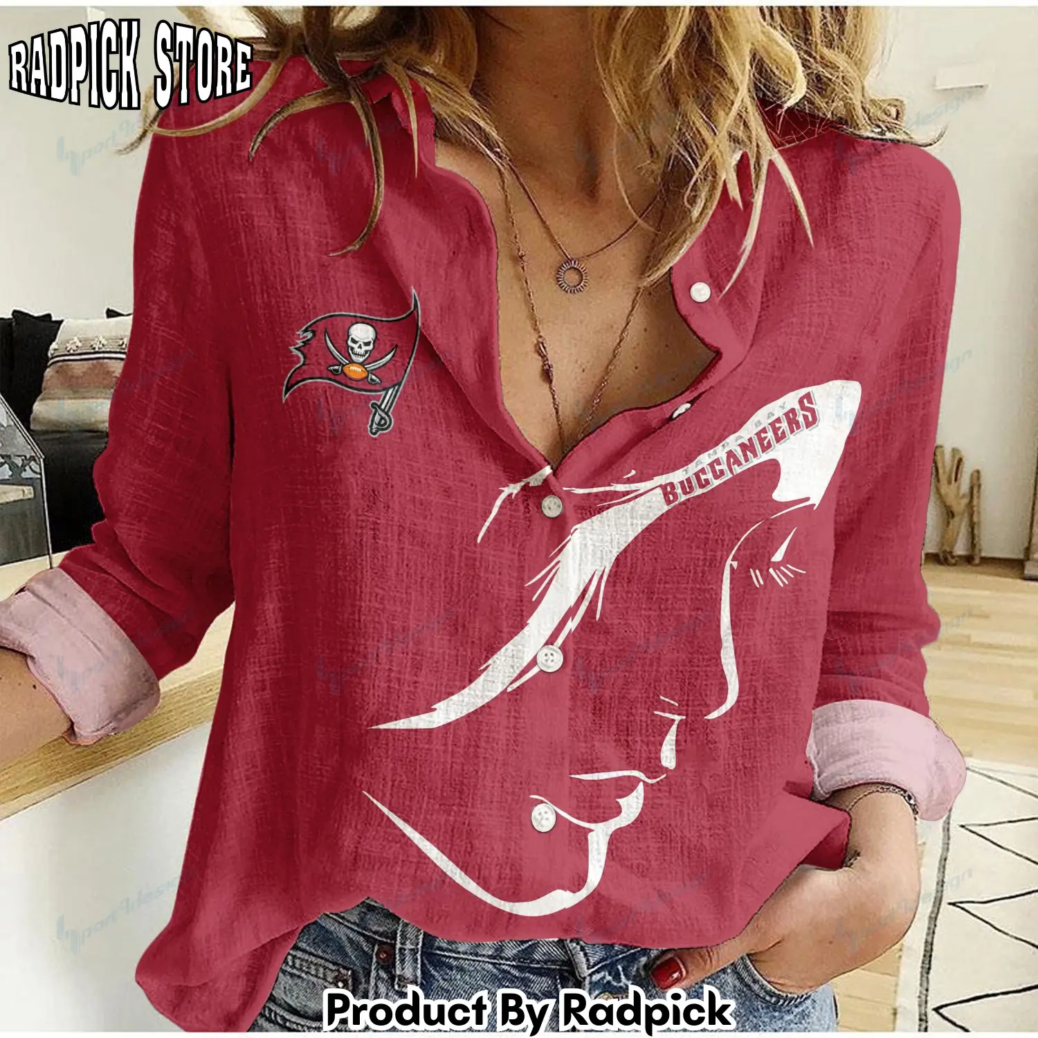 Radpick tampa bay buccaneers woman shirt rp662100